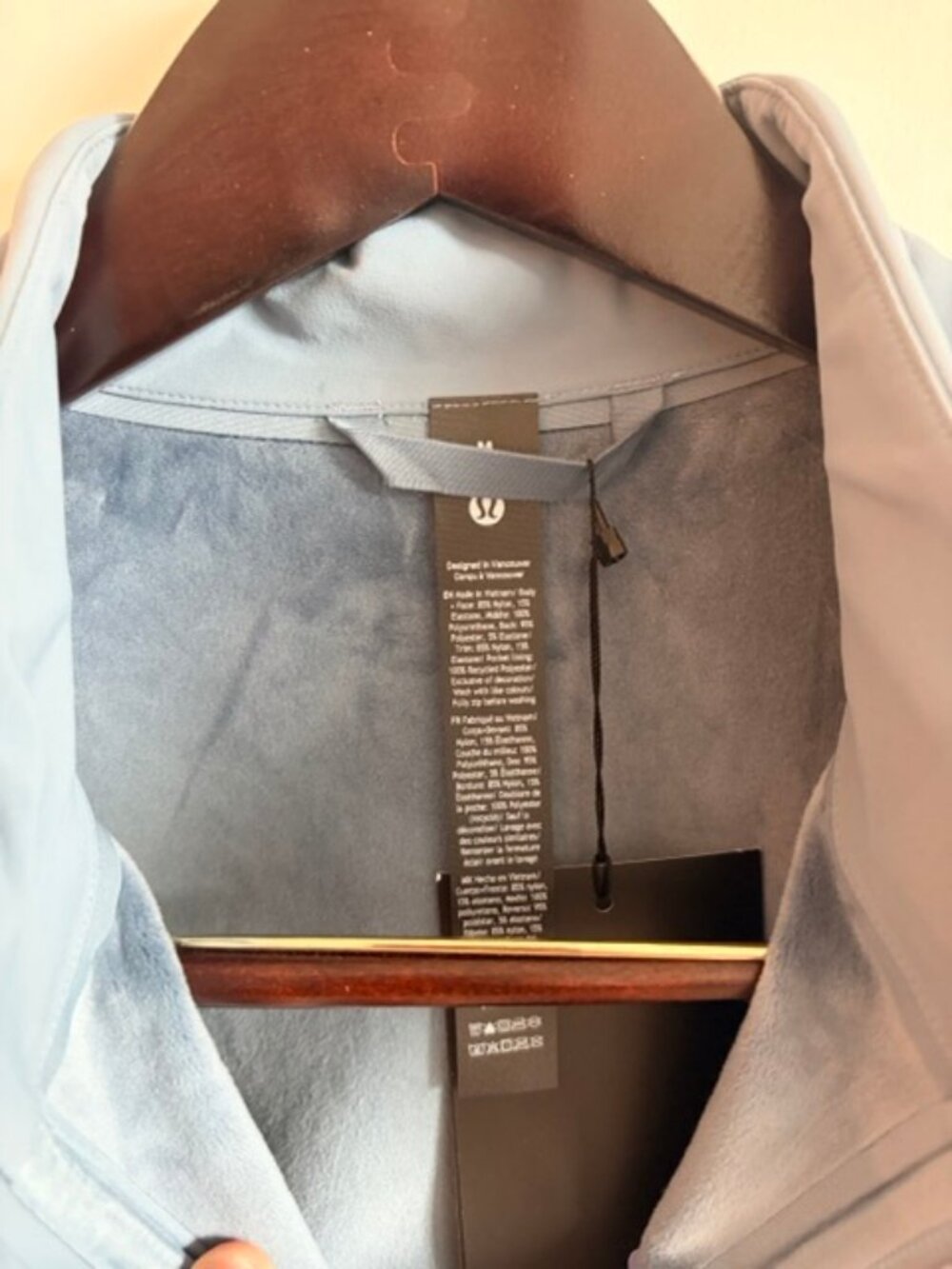 Lululemon Softshell Jacket - Light Blue - Picture 2 of 2